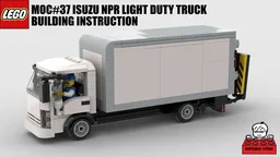 MOC#37 Isuzu NPR Light Duty Truck (いすゞ NPRトラック)