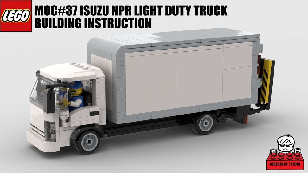 Lego MOC#37 Isuzu NPR Light Duty Truck (いすゞ NPRトラック)