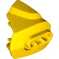 Large Figure Limb Cover, Size 3, Armor with Ball Joint Socket / Yellow