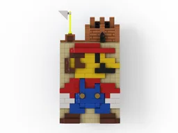 Mario on a Photo Frame(vertical, standing)