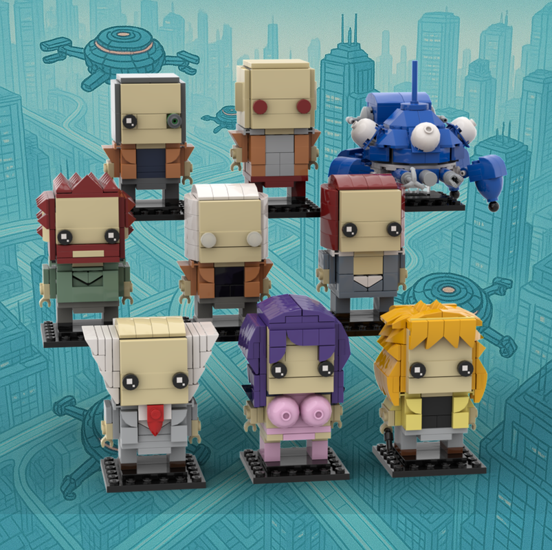Lego Ghost in the shell - Section 9