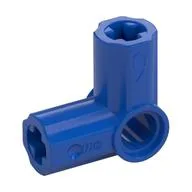 Technic Axle and Pin Connector Angled #6 - 90° / Blue