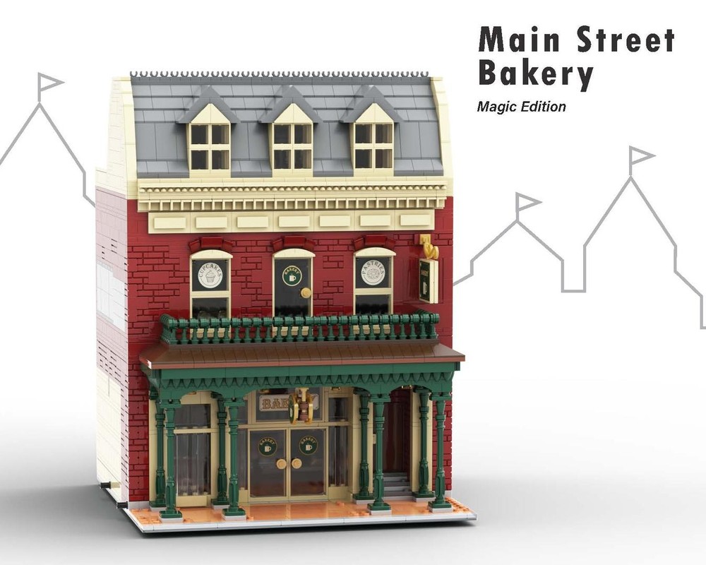 Lego Main Street Bakery - Magic Edition