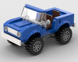 LEGO MOC 1st Generation Ford Bronco roadster