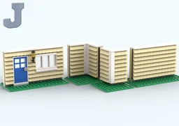 Wall Siding Using Cheese Slopes