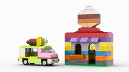 10713 Ice cream truck and cafe