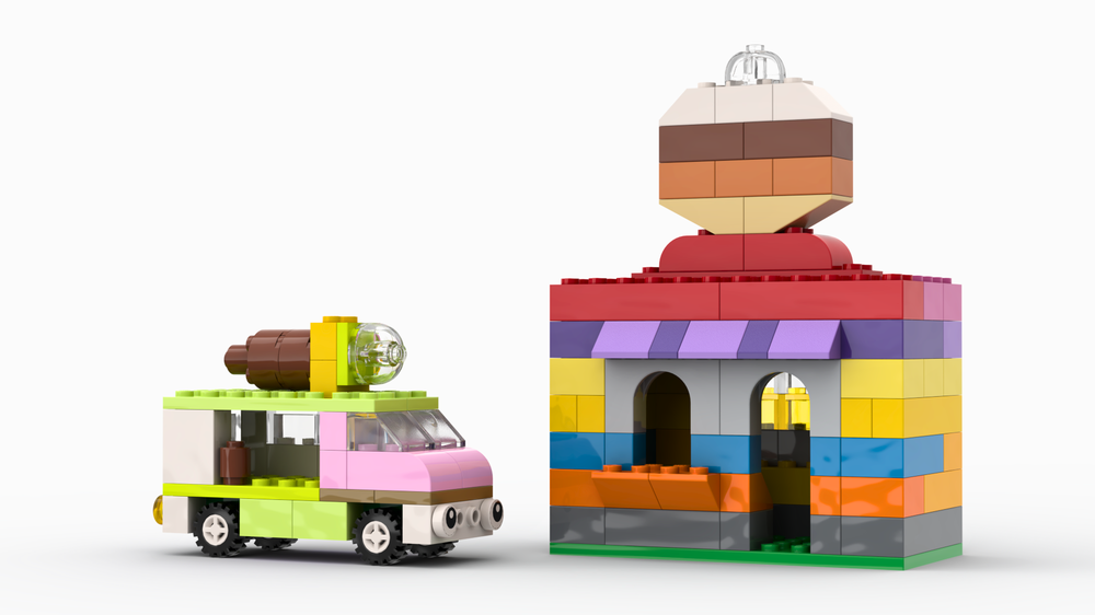Lego 10713 Ice cream truck and cafe