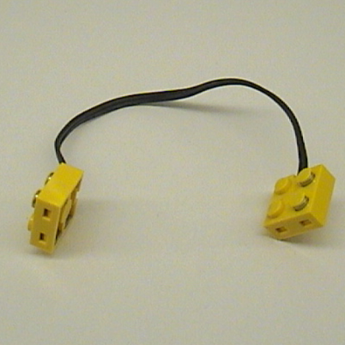 Lego Wire with Brick 2 x 2 x 2/3 Pair, 20L / Yellow