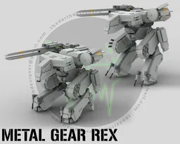 Metal Gear Solid| METAL GEAR REX - 1:70 Scale