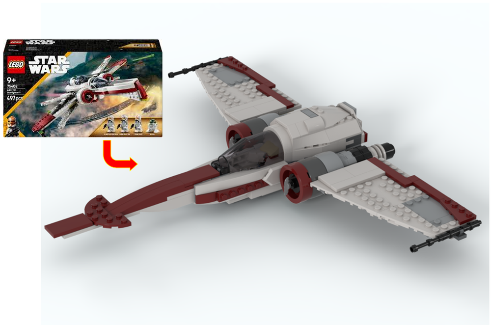Lego 75402 Z-95 Headhunter - Alternative Build