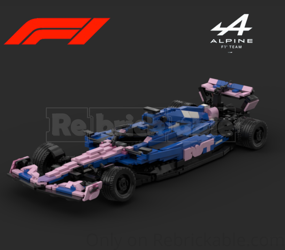 Lego Formula 1 2025 (Alpine)