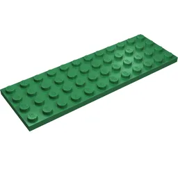 Plate 4 x 12 / Green