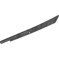 Lego Weapon Sword, Big Blade with Bar / Pearl Titanium