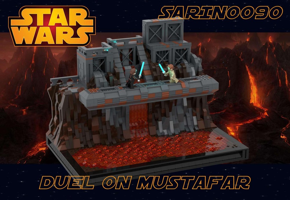 Lego SW - Duel on Mustafar