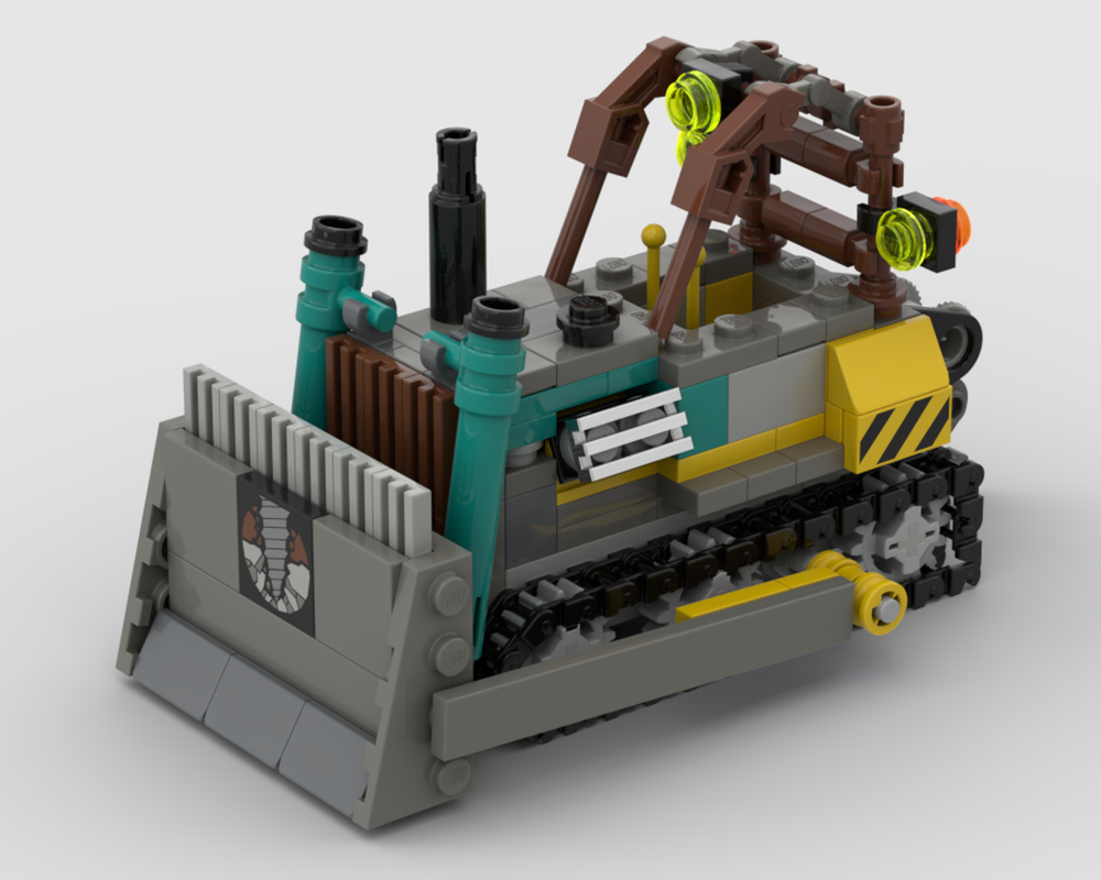 Lego Rock Raiders Bulldozer
