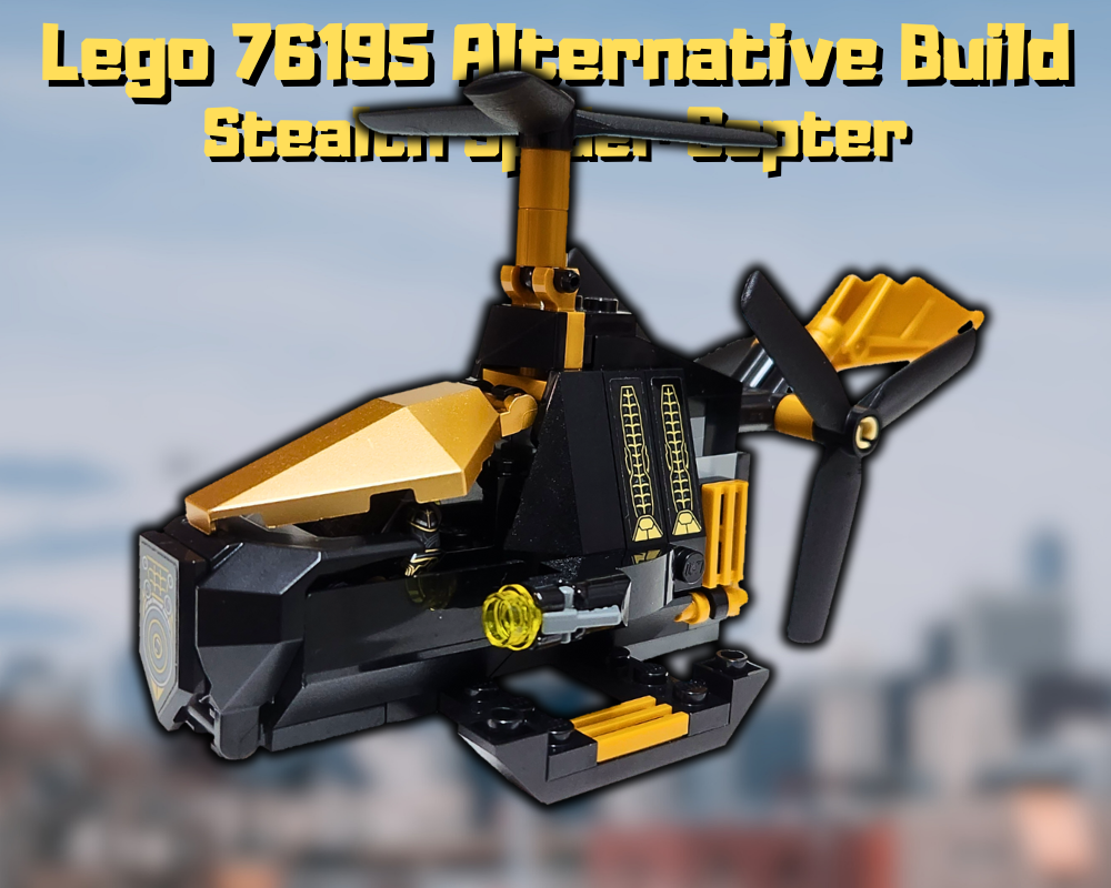 Lego Stealth Spider Copter