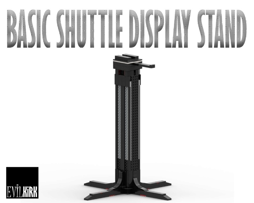 Lego Basic Shuttle Display Stand