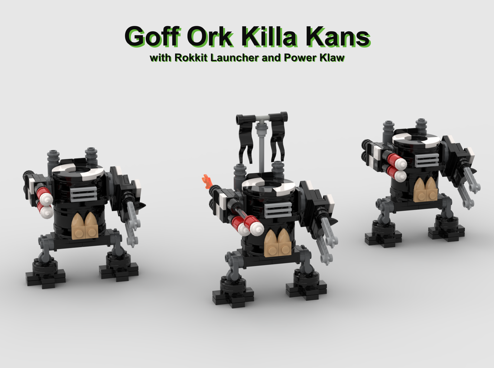 Lego Goff Ork Killa Kans