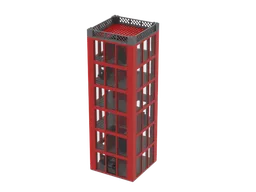 Tall city building