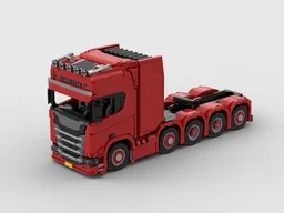 SCANIA 770s 10x4 truck(fully red)