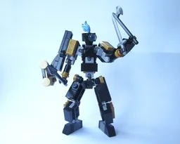 Robot In Arms: Four Armed Mini Knight Mech