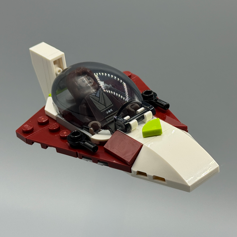 Lego Extreme Chibi Obi-Wan's Delta Starfighter – (Fan‑Made) Build Instructions