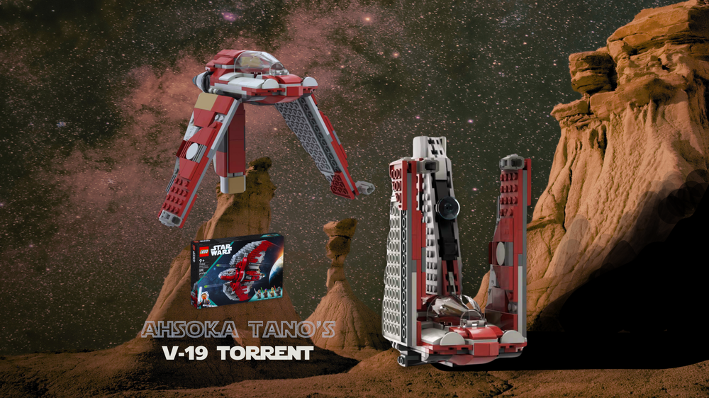 Lego Ahsoka Tano's V-19 Starfighter - 75362 Alternative