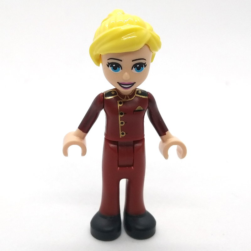 Lego Stephanie - Dark Red Uniform