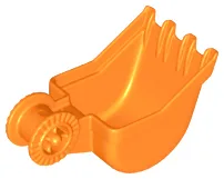 Duplo Digger Bucket - Small with Locking Ring - 4 teeth
