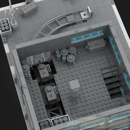 Modular Coruscant Warehouse