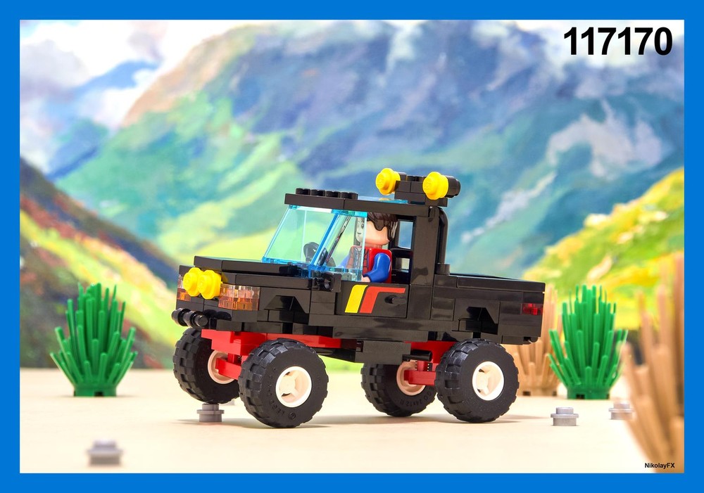 Lego Custom 4x4 Pickup