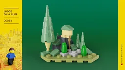 Lodge on a cliff