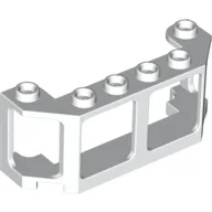 Train Front 2 x 6 x 2 / White