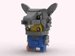 Lego Minifigure Series 23 - Wolf Costume