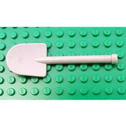 Duplo Shovel (Old Style) / Light Gray