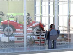 PUMA, Dune Buggy, on turnable stage