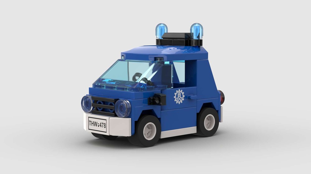 Lego City 3177 Small Car THW MOC