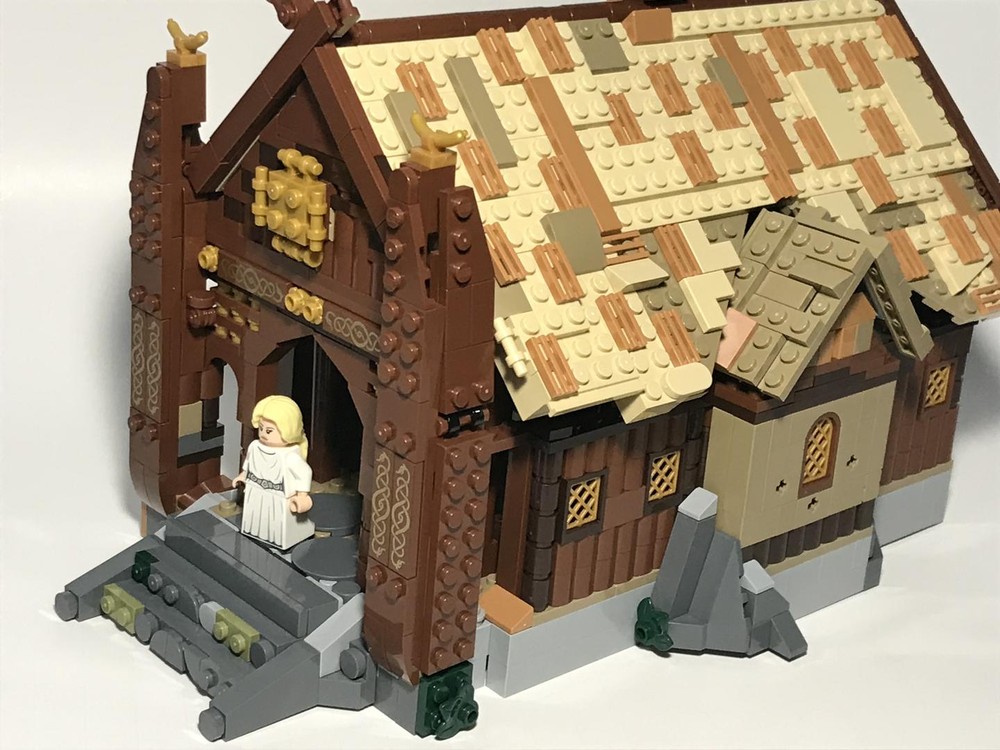 Lego Meduseld, The Golden Hall of Edoras