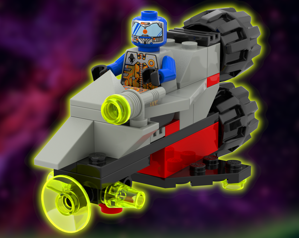 Lego Cyborg Scooter