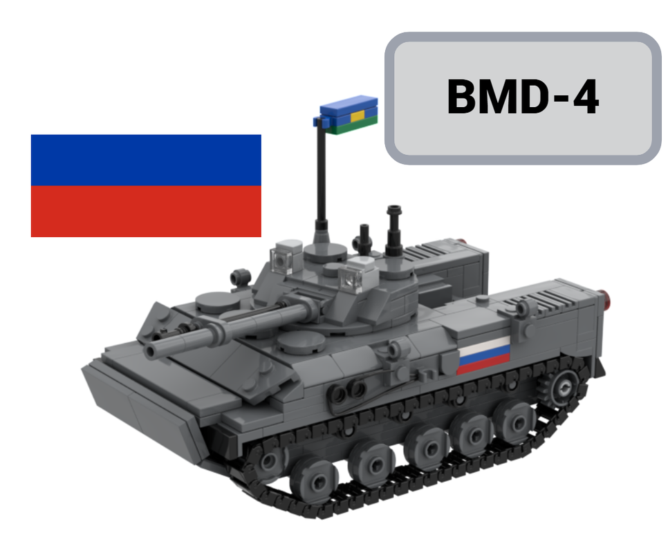 Lego BMD-4 Russian IFV 1/35 Scale