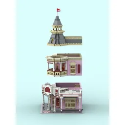 Corner Ice Cream Parlor