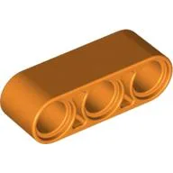 Technic Beam 1 x 3 Thick / Orange
