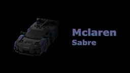 Speed Champions Mclaren Sabre V3