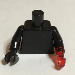 Torso, Trans-Red Hook Left [Plain] / Black