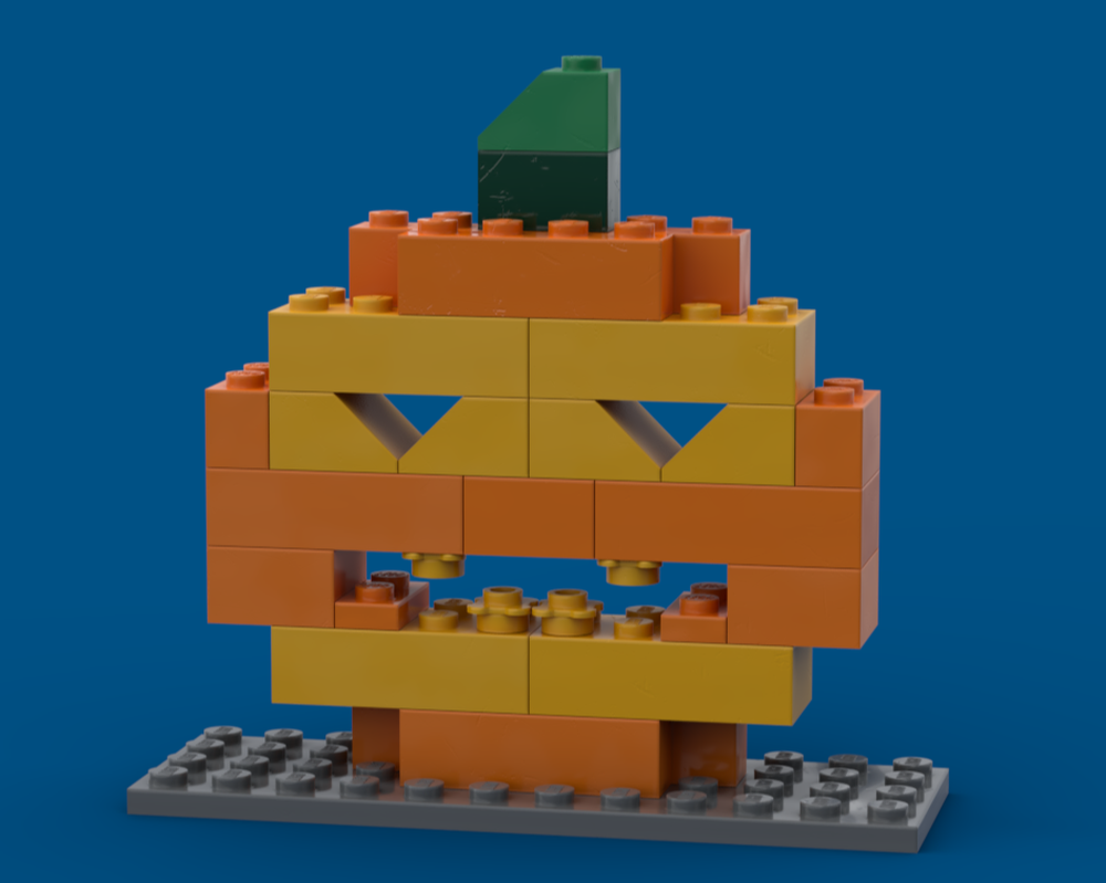 Lego Jack o'lantern
