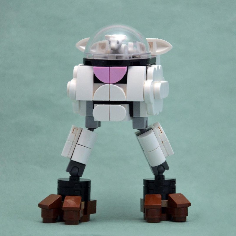 Lego Easter Lamb Mech