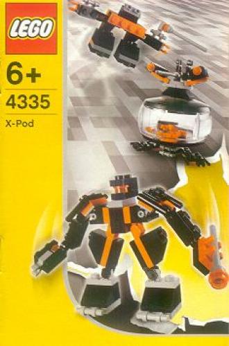 Lego Black Robots Pod