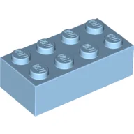 Brick 2 x 4 / Pastel Blue