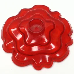 Wave / Power Burst / Flame / Magic Spell Effect, Large Dish with Stud
