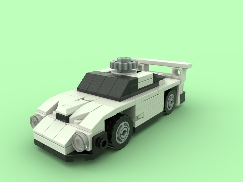 Lego 5-wide Steerable Car